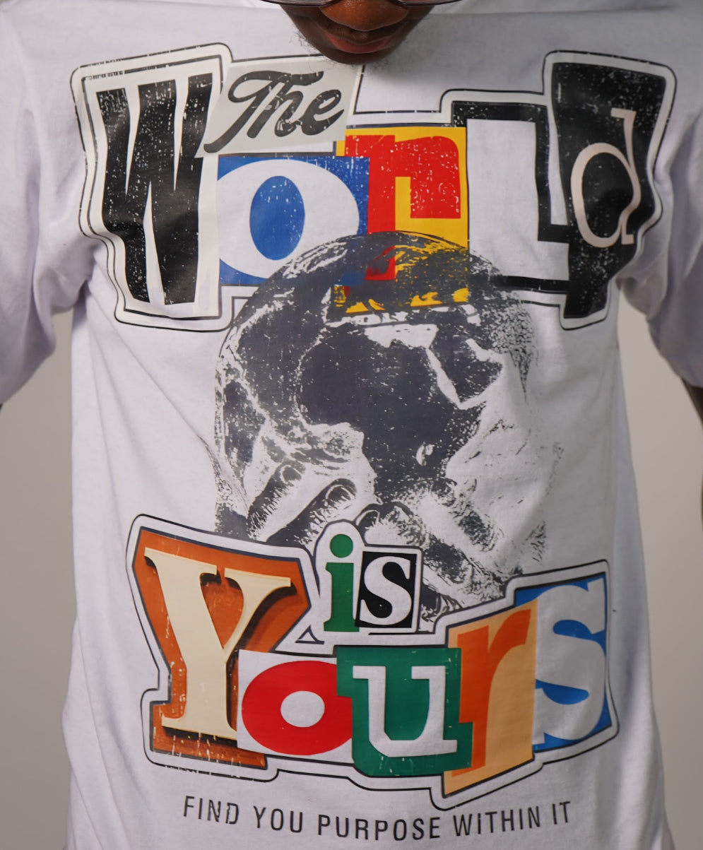 Peace God “The World Is Yours” Tee