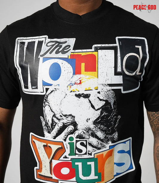 Peace God “The World Is Yours” Tee