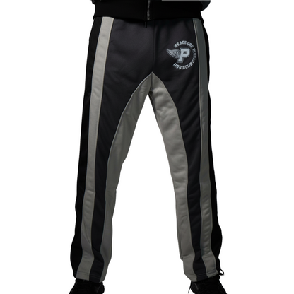 PeaceGod “Grey Glide Track Pants”