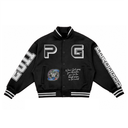 PeaceGod Icon Varsity Jacket