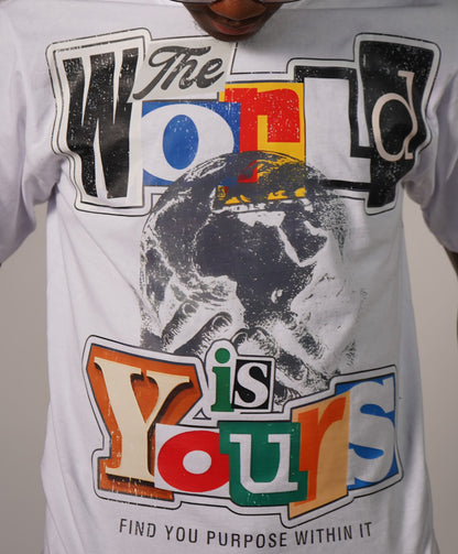 Peace God “The World Is Yours” Tee